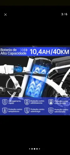 Bicicleta elétrica 