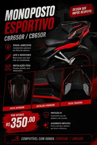 Monoposto Cbr650r