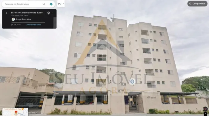 Apartamento para Venda em Caçapava, Jardim Caçapava, 3 dormitórios, 1 suíte, 2 banheiros,