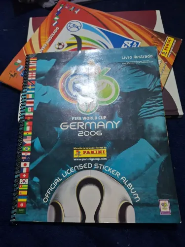 Album copa 2006 - encadernado - 100% completo e colado
