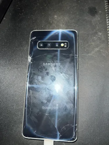 Samsung Galaxy S10 (modelo SM-G973U), cor preta