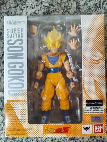 Goku ssj sh figuarts original, lançamento 2010
