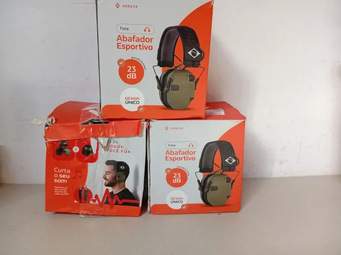 Fone abafador esportivo