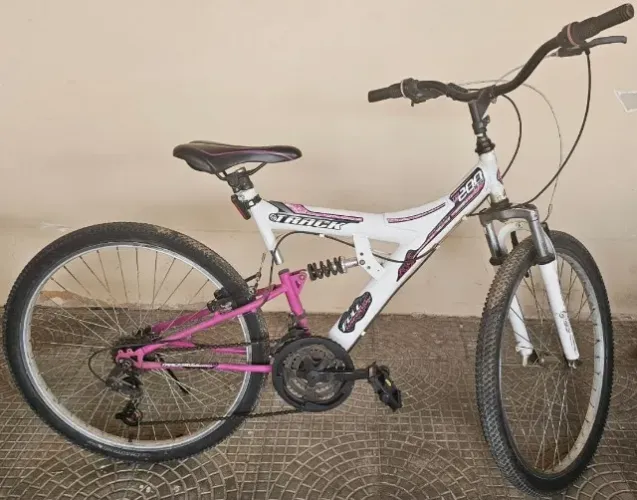 Bicicleta Track TB 200XS - Aro 26 - Dupla Suspensão