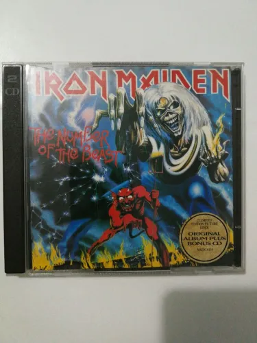 CD duplo The number of The beast - Iron Maiden importado