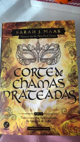 VENDO livro corte de chamas prateadas novo