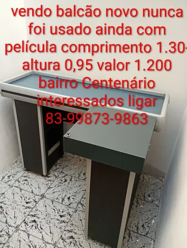 Vendo balcão novo 