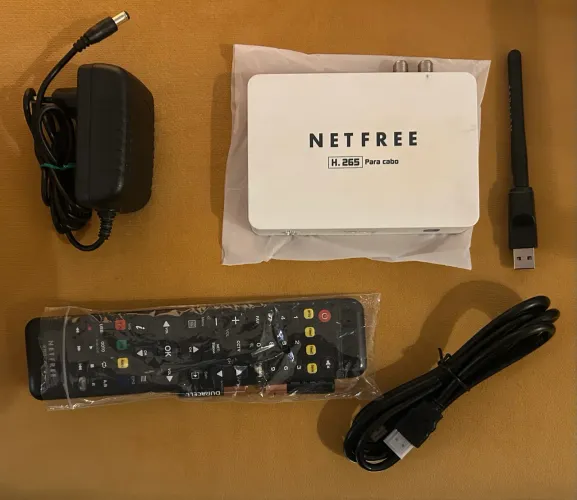 Receptor TV NETFREE X200 Ultra H.265 - Completo - R$ 100,00