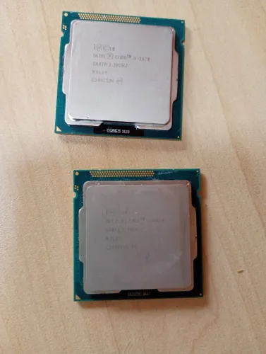 Dois Processadores i5 3470 1155