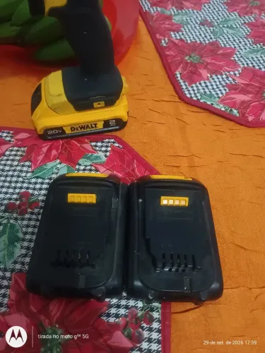 Bateria dwalt 20v lítio
