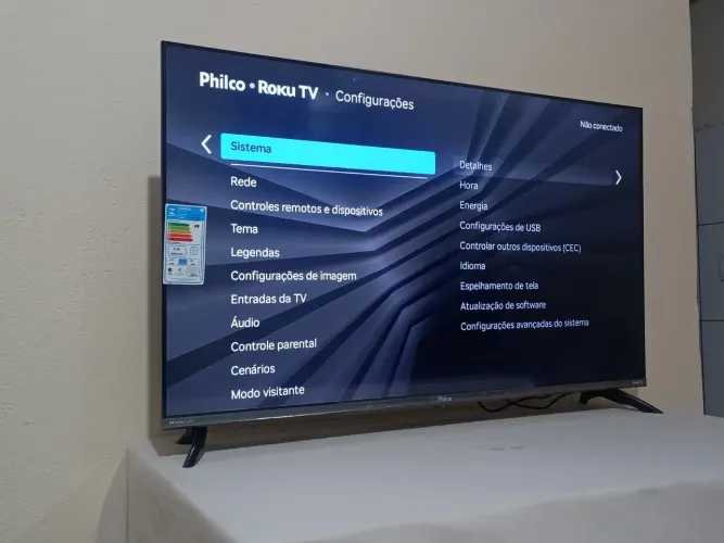 Tv smart philco