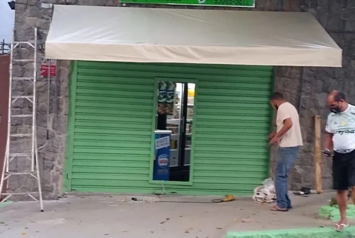 Toldo para comércio