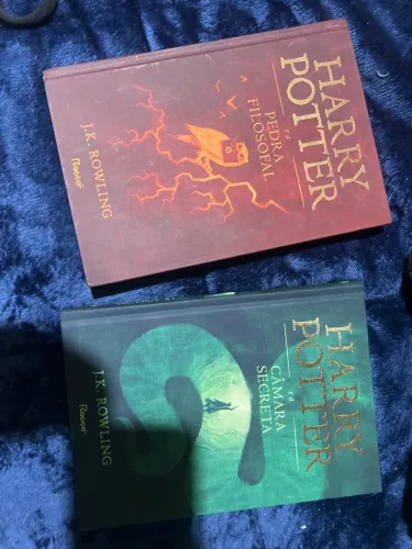 Kit, Harry Potter e a pedra filosofal e harry potter e a câmara secreta capa dura