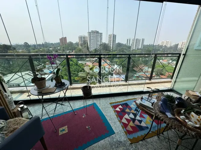 Cobertura a venda no Alto da Boa Vista com 4 quartos, 5 vagas, 325m², terraço com piscina 