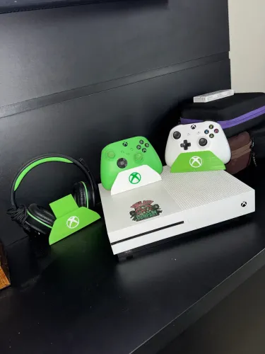 X box One s completo 2 controles e fone