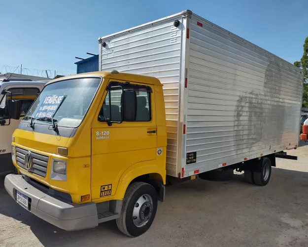 Vw 8120 Worker ano 2005 - Baú 6,20 mts - Motor MWM X-10 - Excelente Estado 