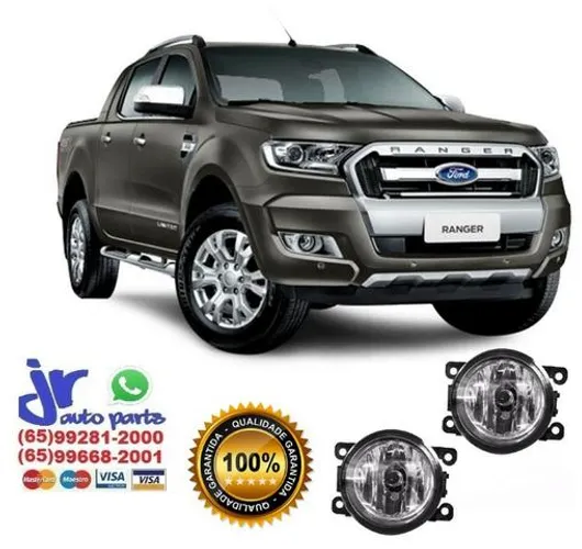 Par Farol de Milha Ranger 12 13 14 15 16 17 Neblina Auxiliar