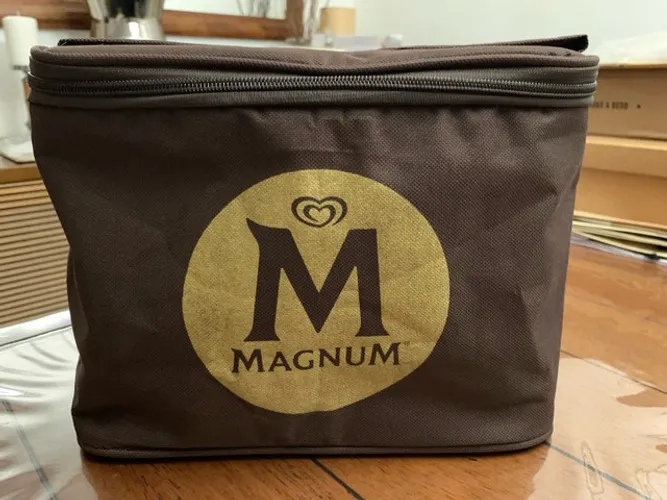 Bolsa térmica Kibon Magnum sorvete exclusiva nova
