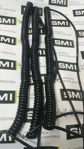 Cabo Espiral Para Manivela Cnc Fanuc/fagor - 6 Metros