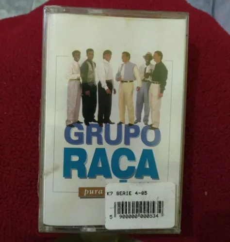 Fita K7 ORIGINAL Grupo Raça (pagode antigo) LACRADA ! Confira!