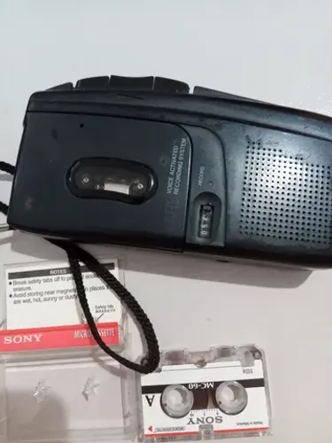 Mini gravador antigo 