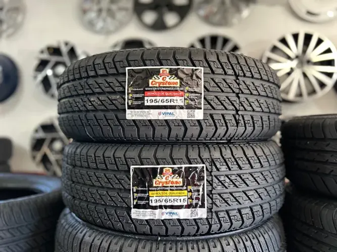 Pneus CRYSTONE aro 195/65/15 (REMOLD vipal)