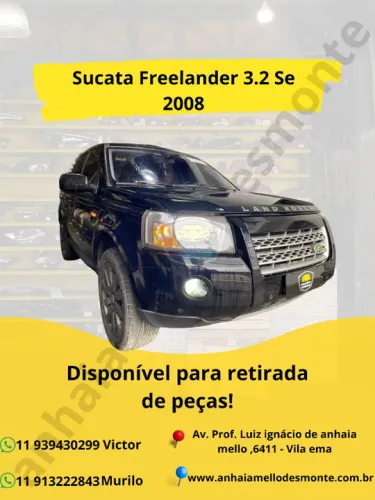 Sucata Freelander 3.2 Se 2008