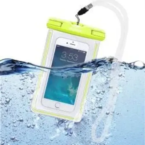 Capa Impermeável para Celular - Proteja seu Smartphone na Praia!