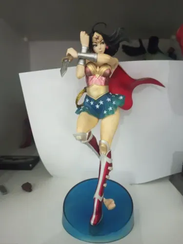 Mulher maravilha bishoujo kotobukiya Wonder woman boneco figura original