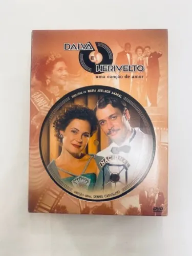 DVD Dalva e Herivelto - UMA CANÇÃO DE AMOR - usado como novo