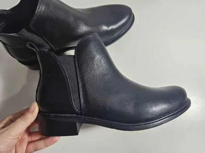 Bota Chelsea Feminina Cano Curto Preta N°36 e 38 - Anacapri