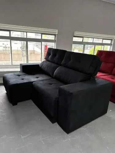 Sofá retrátil reclinável frete grátis