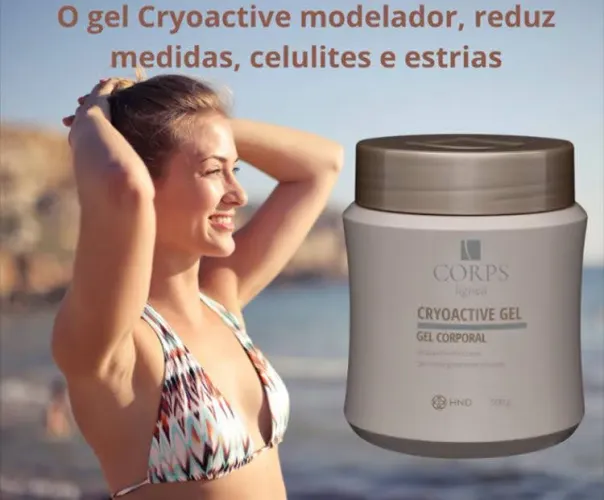 Gel Modelador Corporal Cryoactive Corps Lignea 500g