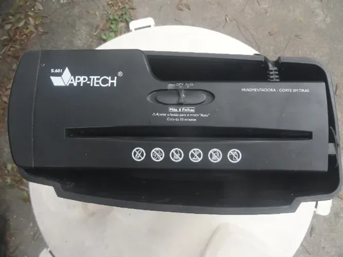 Desfragmentador de papel novo