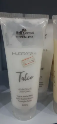 Hidratante corporal talco