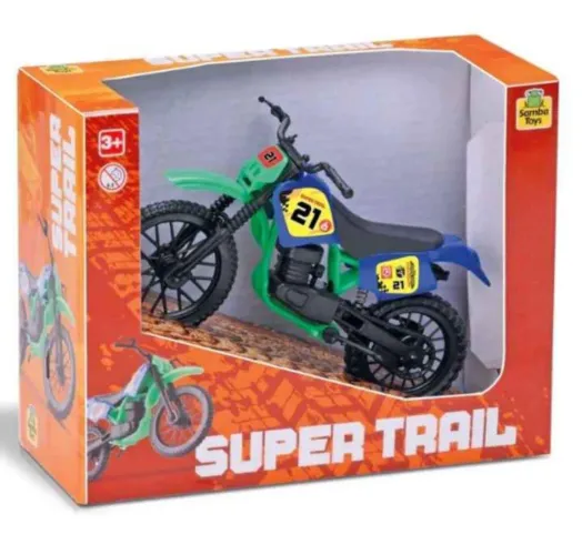 Motocicleta de Brinquedo Super Trail - Samba Toys