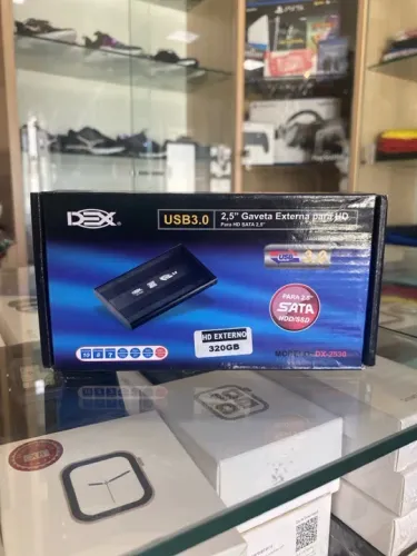 Gaveta Externa para HD 2.5 SATA 320GB USB 3.0