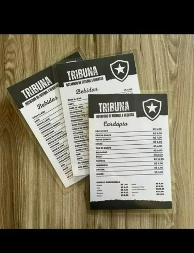 Cardápio Plastificado