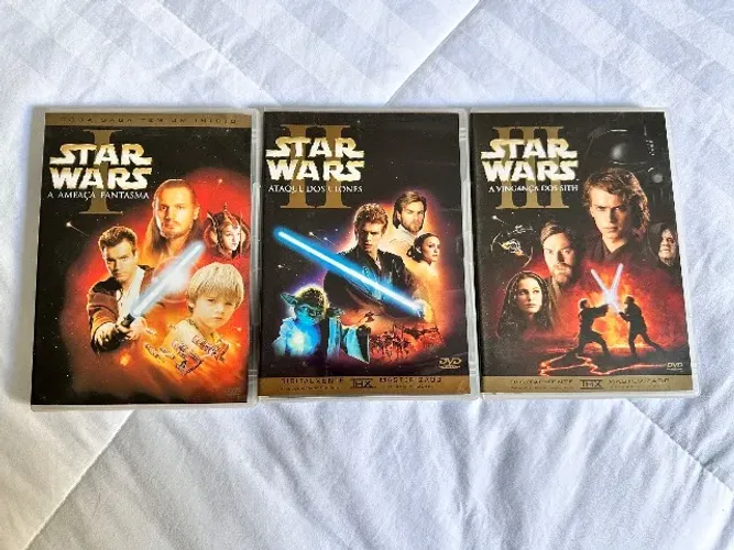 Coleção Star Wars - Nova Trilogia - DVDs