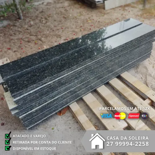  ?Marco de granito para porta verde Ubatuba 2,15x13CM | * INGRID 