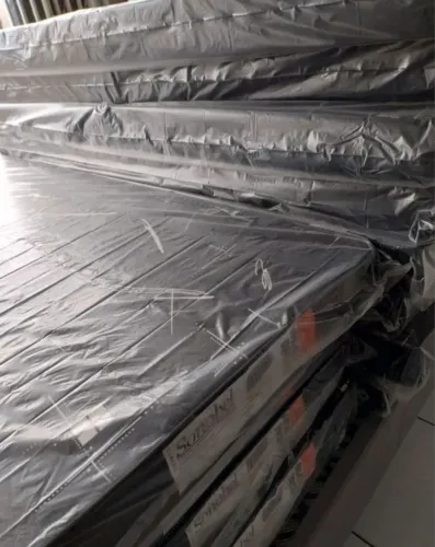 Colchões de solteiro NOVOS TECIDO PRETO ANTIÁCARO- Conforto e Qualidade