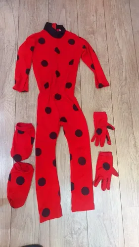 Fantasia Ladybug Infantil - Tamanho M