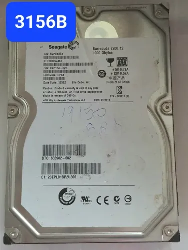 Placa HD 1 Tb St31000524as - Fw: Hp64 - Cod: 3156b
