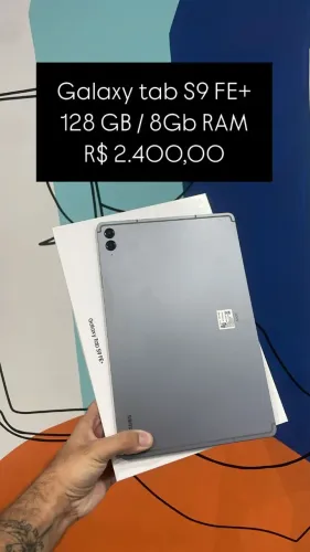 Samsung Galaxy TAB S9 FE+ / 128Gb / 8Gb RAM / LOJA FISICA