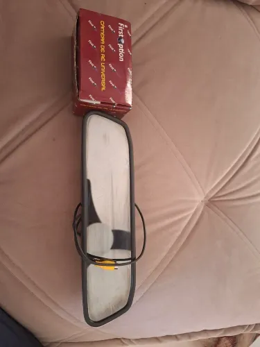 Retrovisor e câmera de re