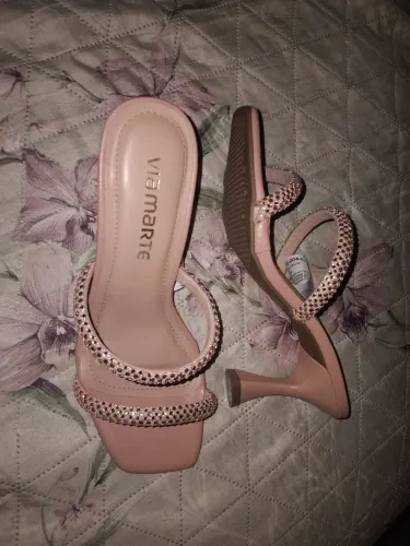 Via marte tamanco novo número 35