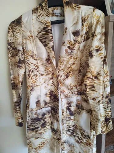 Blazer Agilitá Estampa Animal 