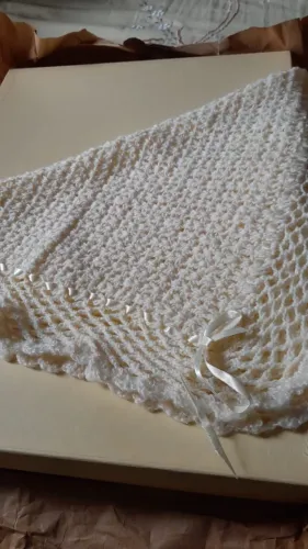 Mantas para bebê (saída da maternidade) de crochê