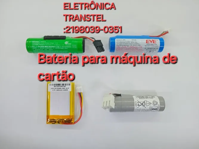 Bateria para Máquina de Cartão