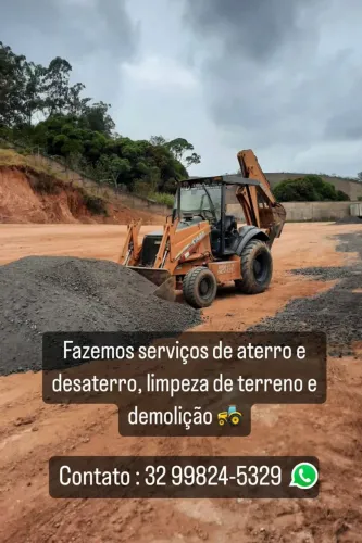 Serviço de terraplanagem